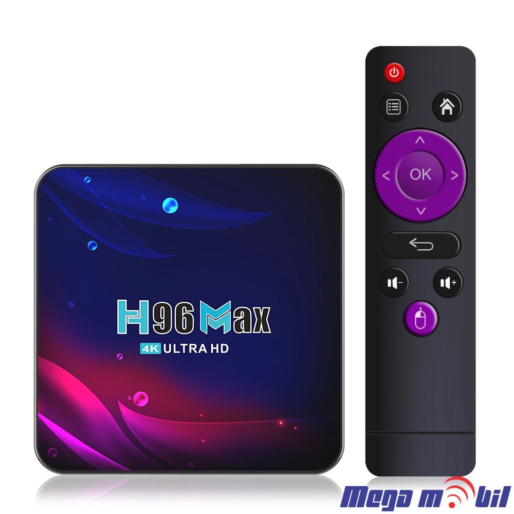 Android TV BOX H96 Max 4GB RAM / 64GB ROM Wi Fi+BT Android 11